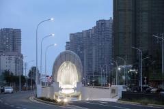 城市中会发光的贝壳，海口文明东隧道变身新地标！