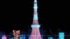 惊艳！3万支彩笔拼出的东京铁塔