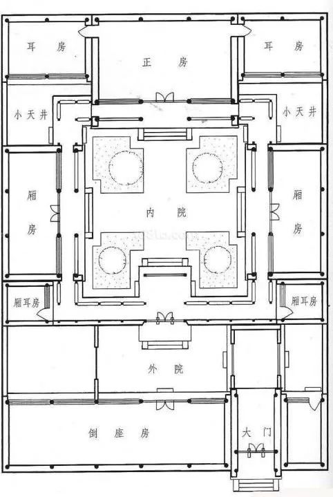 金丝楠木四合院位于江苏盐城大洋湾生态园内,占地面积约1000㎡,建筑