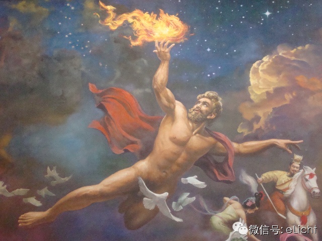 在希腊神话里,就有一位名叫普洛米修斯(配图)的神从上帝那里窃取天火