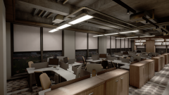 办公区功能型灯光设计方案