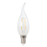 LED烛泡直灯丝灯BXS35透明拉尾4.5W/E14/2700K/470lm/