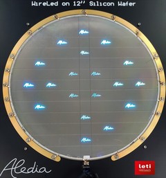 Aledia在12英寸硅晶圆上成功开发Micro LED