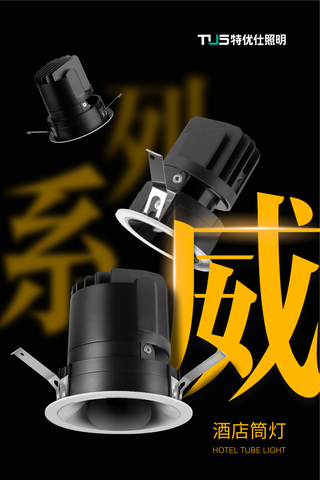 特優仕產品丨威系列酒店筒燈